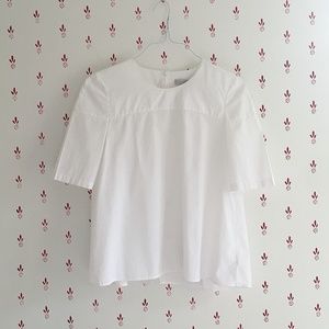 Victoria Beckham Designer White Blouse US Size 4